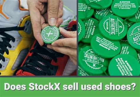 does stockx sell used shoes